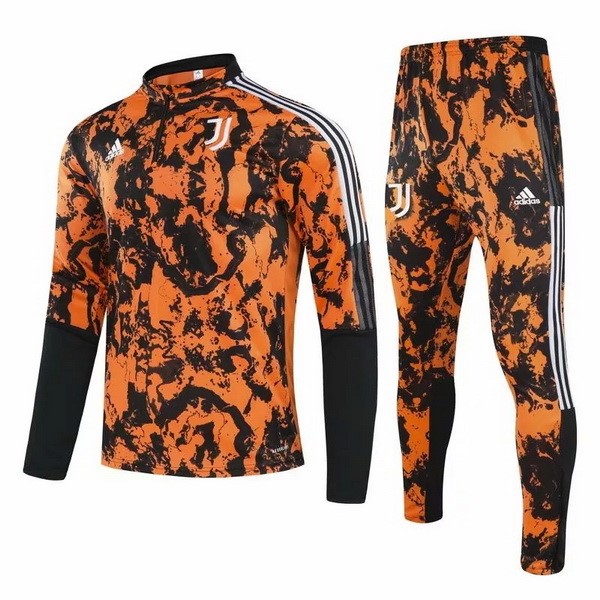 Survetement Football Juventus 2021-22 Orange Noir